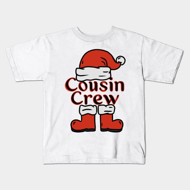 Santa cousin crew Kids T-Shirt by RiyanRizqi